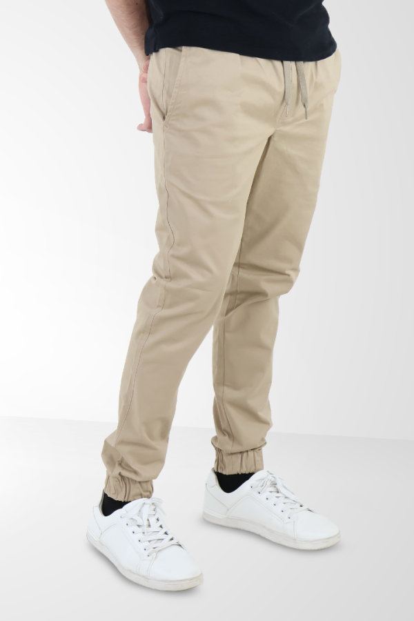 Pantalón Jogger Casual Para Caballero Con Bolsas Y Cordón Ajustable
